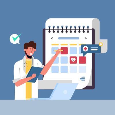 3. Doctor accepts & Doctor's UPI ID is shared with Patient.