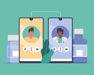 6. Doctor and patient join consultation at scheduled time.