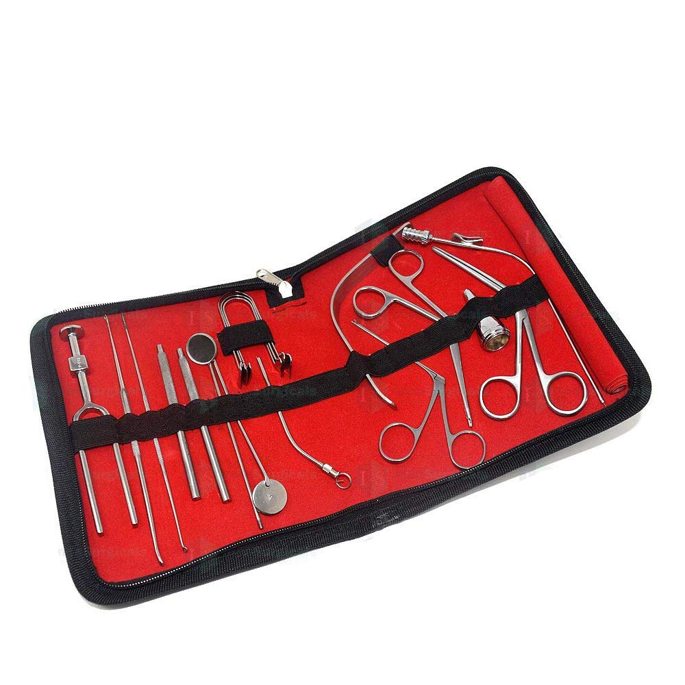 IS IndoSurgicals ENT Instrument Kit — A Practical Examination & Minor Procedure Set for ENT Practice