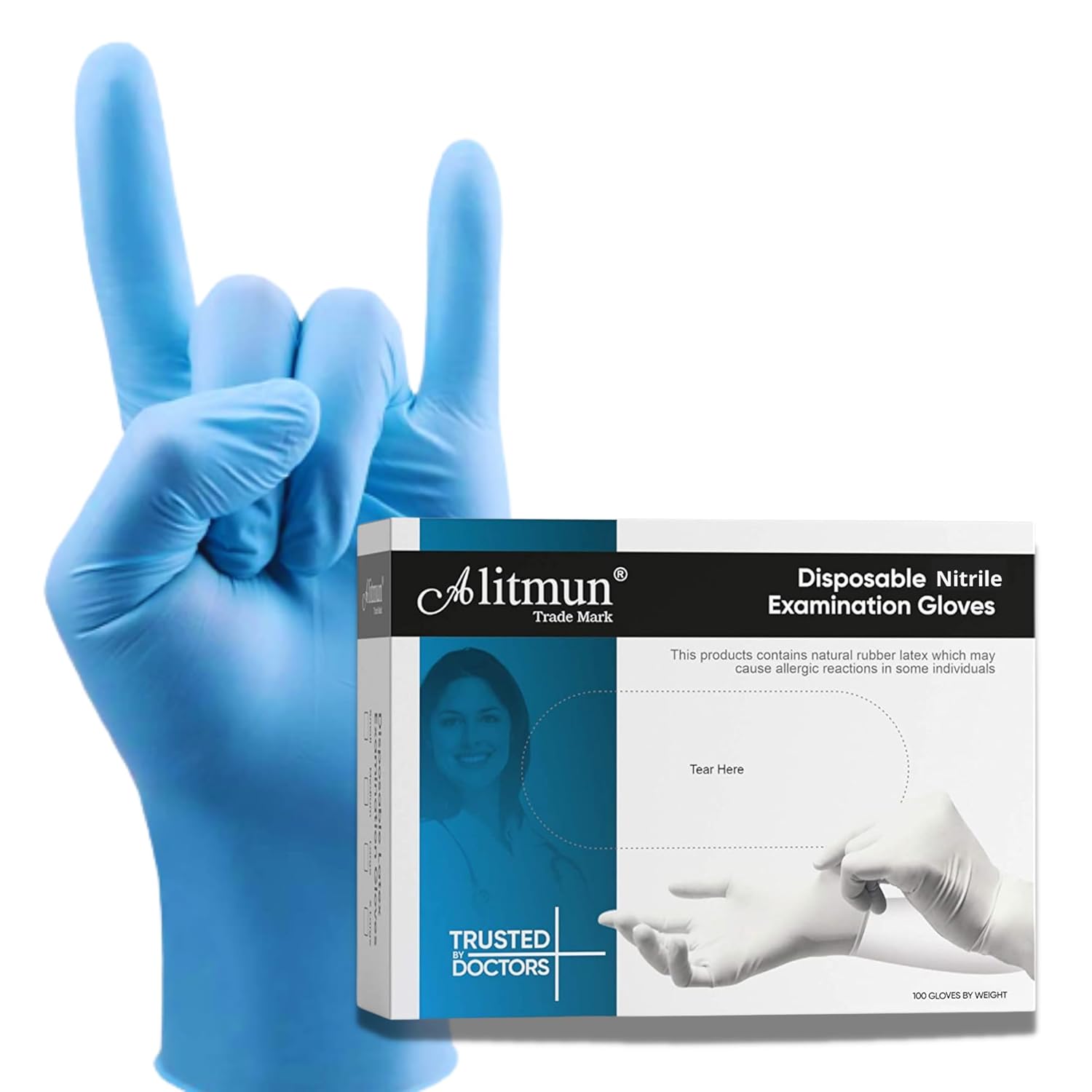 Nitrile Powder-Free Examination Gloves